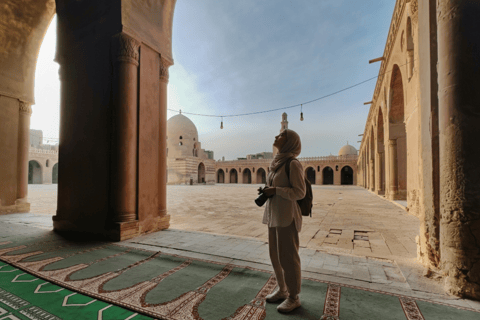 Excursão ao património do Cairo: Palácio Dourado, mesquita mais antiga com almoçoTour particular com ingresso e almoço