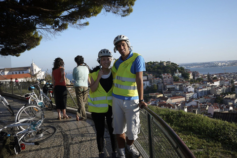 Lissabon: 7 heuvels halfdaagse tour elektrische fiets