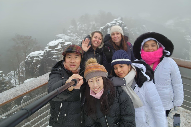 Prague: Bohemian & Saxon Switzerland Winter- Narnia Trip