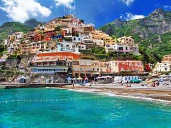 From Positano: Amalfi Coast and Emerald Grotto Group Cruise