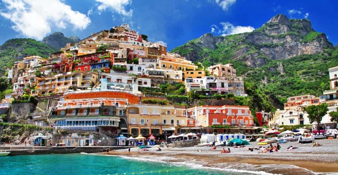 Positano, Amalfi Coast and Emerald Grotto Tour with Drinks — a boat tour from Positano, Italy