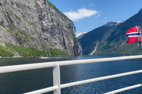 Geiranger Fjord Sightseeing Roundtrip from Geiranger