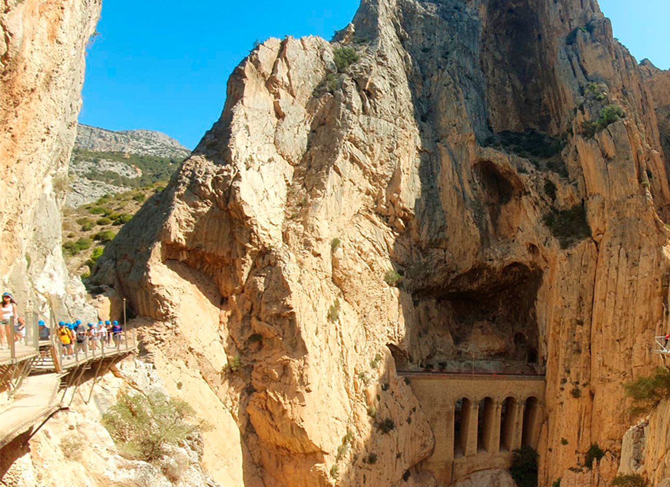 Málaga: Caminito del Rey guidet tur med transport