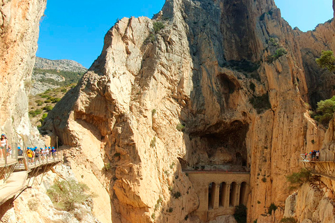 Ab Málaga: Bustour zum Caminito del Rey