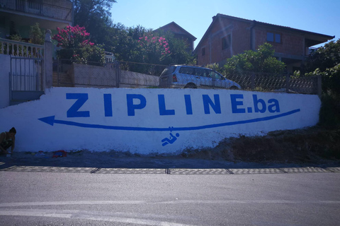 Glasbrücke & Zip-Line Mostar