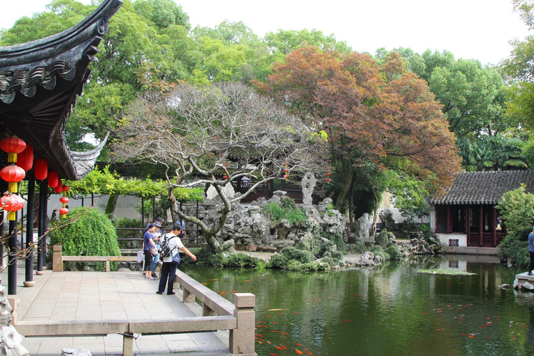 From Shanghai: Tongli Water Town & Master of Nets Garden Tickerts + Transfer(NO Guide)