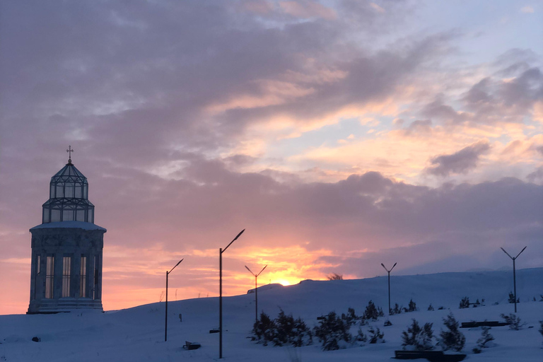 阿拉加茨山全天雪地体验之旅（含导游）