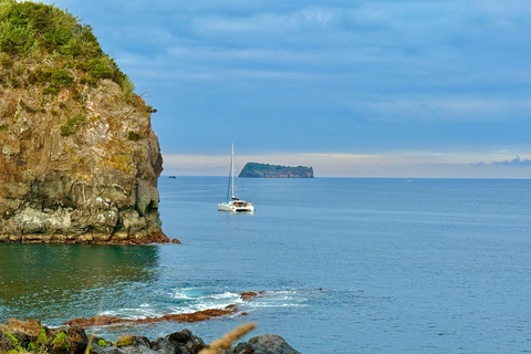 Vila Franca Islet & Beaches: Private Sailing Catamaran