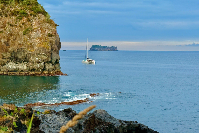 Vila Franca Islet & Beaches: Private Sailing Catamaran