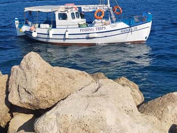 Hersonissos: Agapi Fishing Trips Sunset Cruise