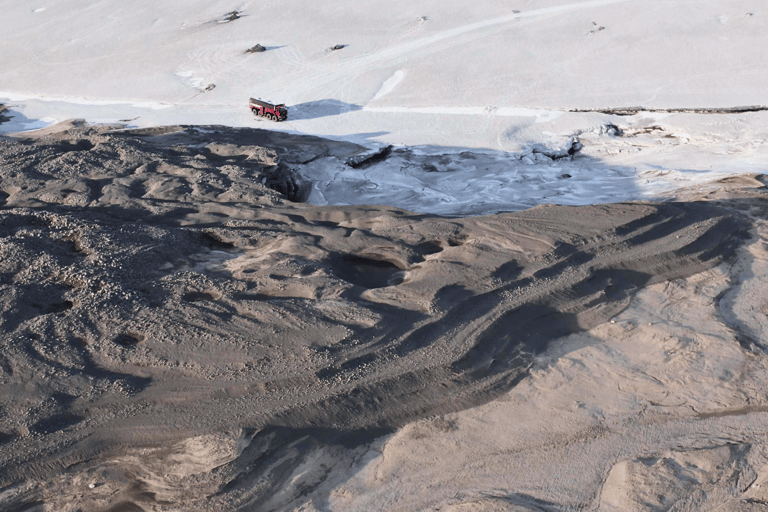 Gullfoss : Visite de la grotte de glace et du glacier en Glacier Monster Truck