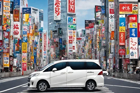 Tour di Tokyo in auto privata di 5 ore con trasferimento all'aeroporto NRT/HND