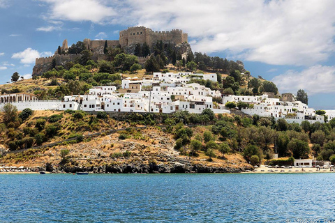 Tageskreuzfahrt nach Lindos mit Badepausen ab Faliraki und KalitheaTagesausflug nach Lindos mit Badepausen ab Faliraki und Kalithea