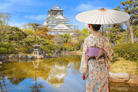 Osaka Private Highlights: Castle, Shinsekai & Dotonbori