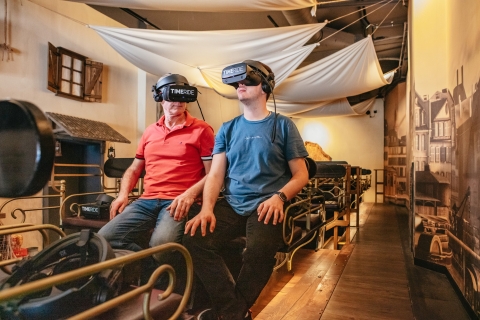 Frankfurt: TimeRide VR Time Travel Experience TicketTour auf Englisch Tickets 2024