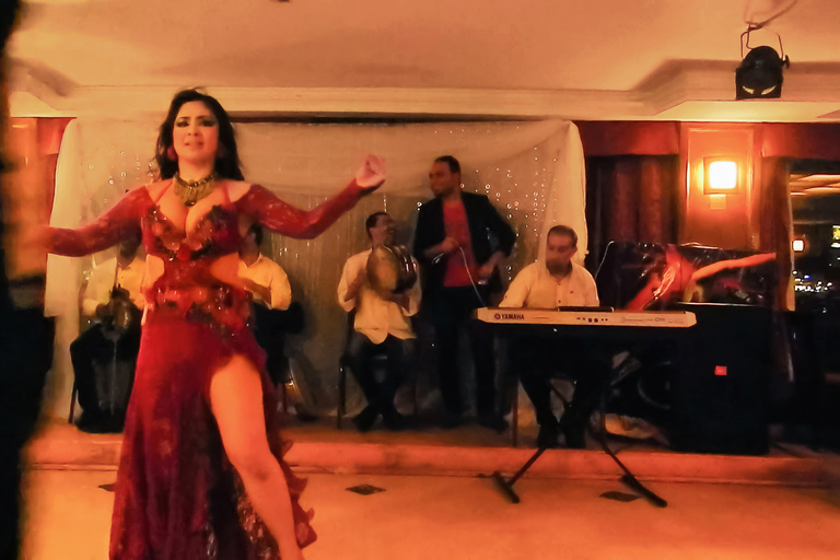 Cairo: Dinner Cruise on the Nile River with Entertainment4 Star Nile Cruise