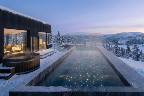 Rovaniemi: Arctic Spa with Lapland’s Only Infinity Pool Rovaniemi: Culta Arctic Spa Experience in SkyView Igloos