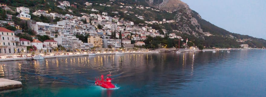 Omiš : aventure sous-marine en semi-submersible