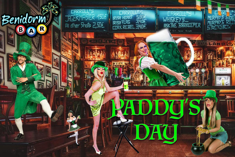 IRISH NIGHT, där Paddy&#039;s Day firas varje onsdagENTRÉ med en pint