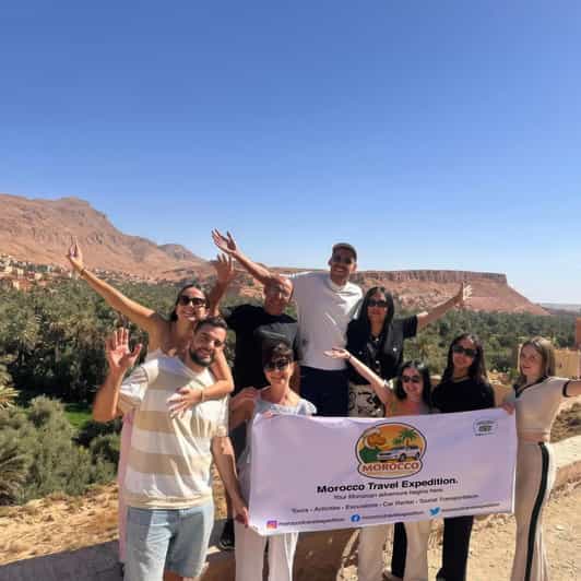 Marrakech : visite privative de 5 jours à Fès avec campement dans le désert - bivouac