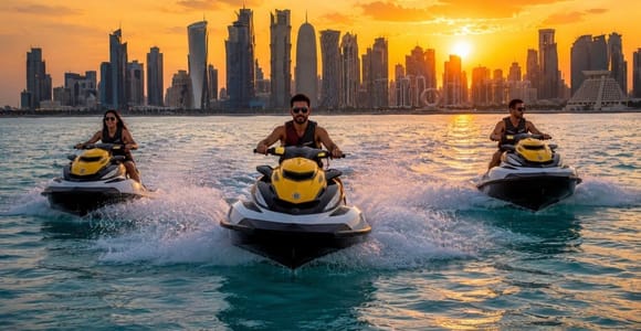 Doha Jet Ski Adventure: Skyline & Arabian Gulf Ride