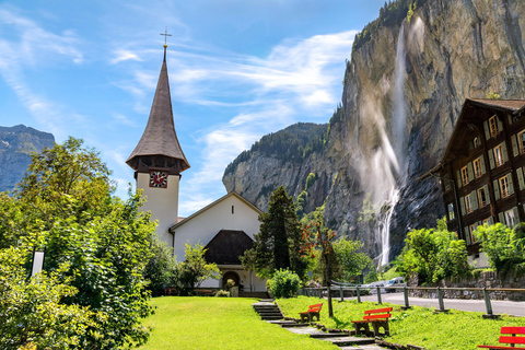 Private car scenic day trip from Lucerne to Lauterbrunnen