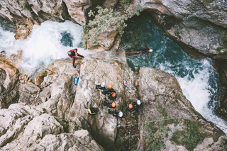 Carinthia/Klagenfurt: Adventure Canyoning Tscheppaschlucht