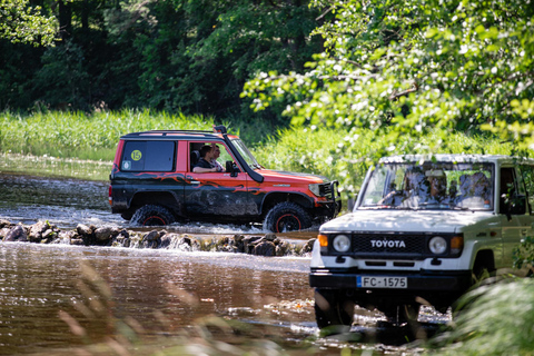 Riga: 4x4 Off-Road Adventure with Hotel Transfers