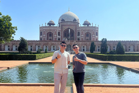 From Delhi: 5-Day Golden Triangle & Tiger Safari Journey Transportation and guide service only