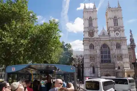 Visite en bus à arrêts à arrêts multiples de Londres et l'abbaye de Westminster