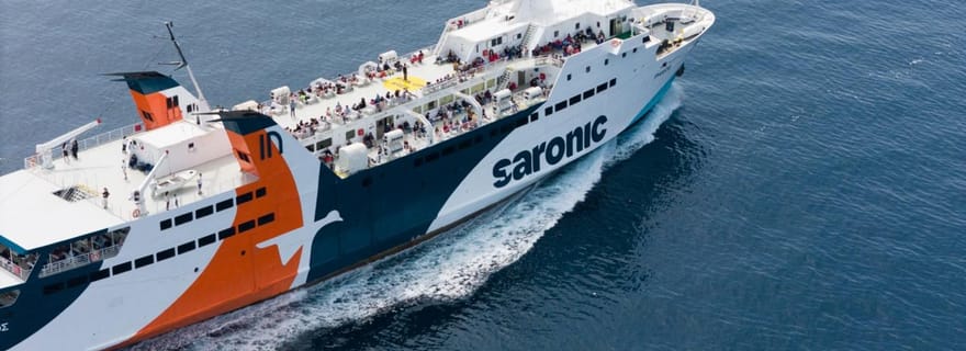 Athènes : Billet de ferry vers/depuis Methana