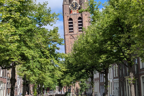 Delft: Private guided tour with a French-speaking guide