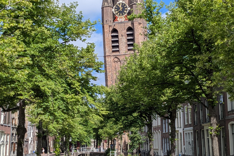 Delft: Private guided tour with a French-speaking guide