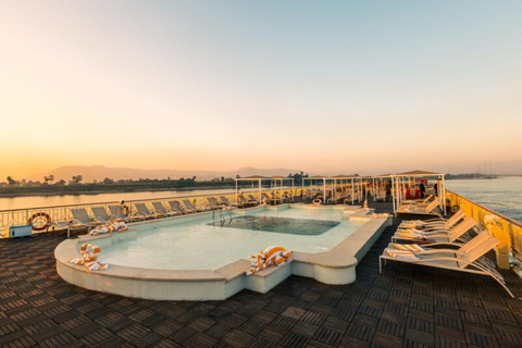 Aswan: 3-Night Nile Cruise to Luxor on MS Tower Prestige 3-Night Nile Cruise to Luxor - Including Sightseeing/Visits