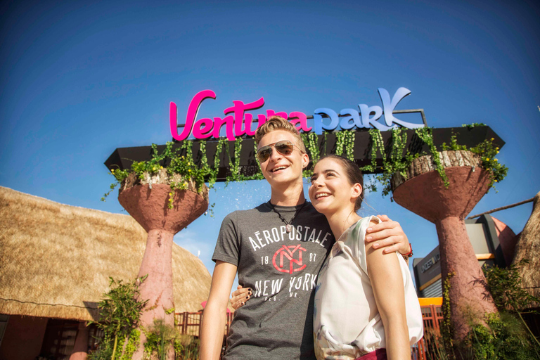 Cancun: Genieße den Ventura-Wasserpark und eine Stadtrundfahrt mit SightseeingVentura Park FUN Paket und Cancun Sightseeing Stadtrundfahrt