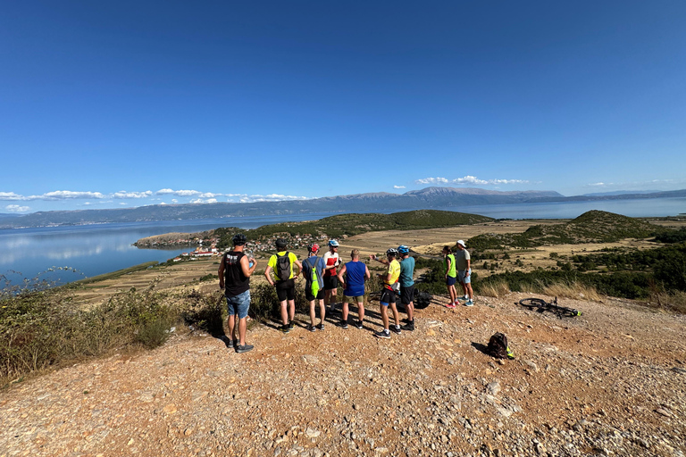 On Ebike Around Ohrid Lake (North Macedonia , Albania)