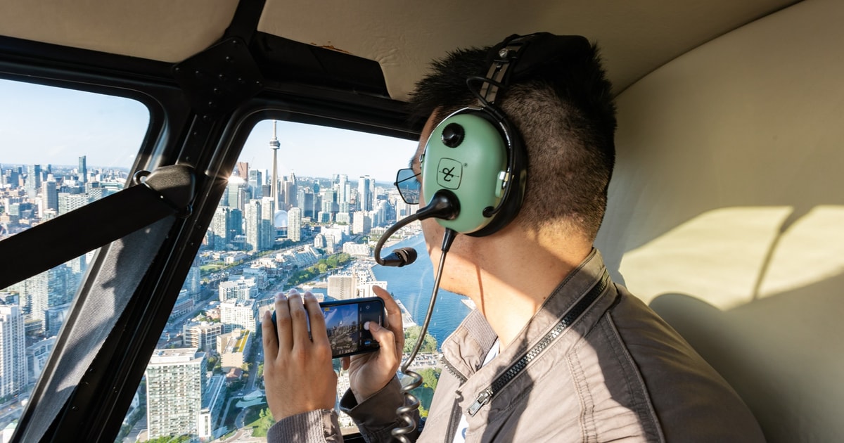 helicopter tour toronto price