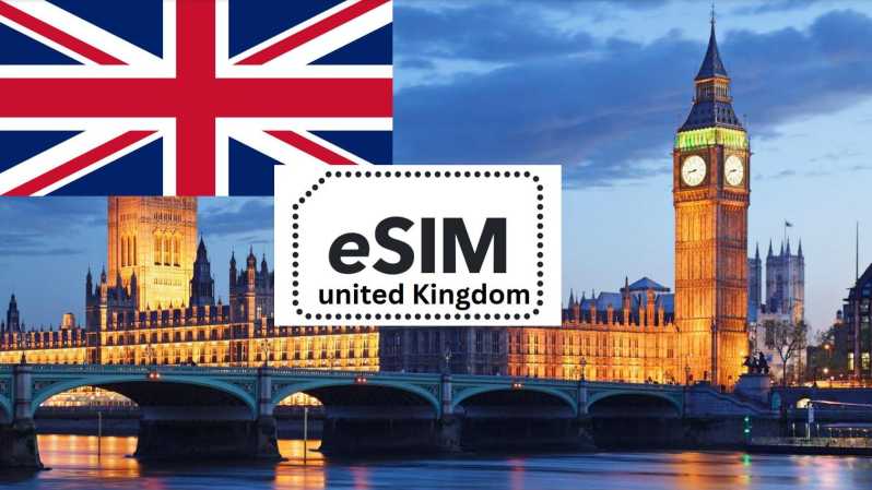 e-Sim UK bez limitu danych