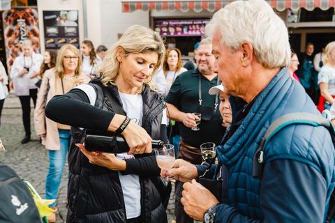 Rüdesheim: Stadtrundgang mit Musik und Wein