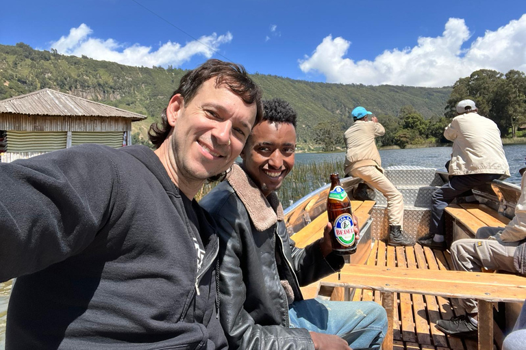 Addis Ababa: Wenchi Crater Lake Guided Tour with Boat Ride