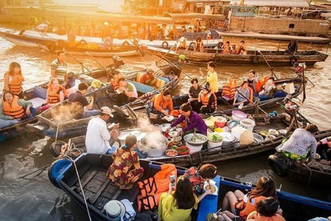 Circuit dans le delta du Mékong - Marché flottant de Cai Rang 2 jours 1 nuit