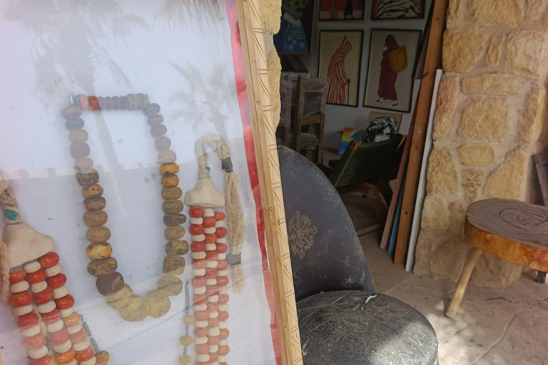 Agadir: Taghazout, Aghroud Village & Timlalin Desert Tour
