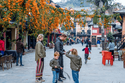 Kathmandu/Pokhara: Bandipur Cable Car and Village Tour