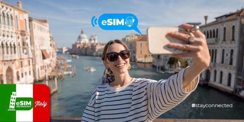 Venice & Italy: Unlimited EU Internet with eSIM Mobile Data