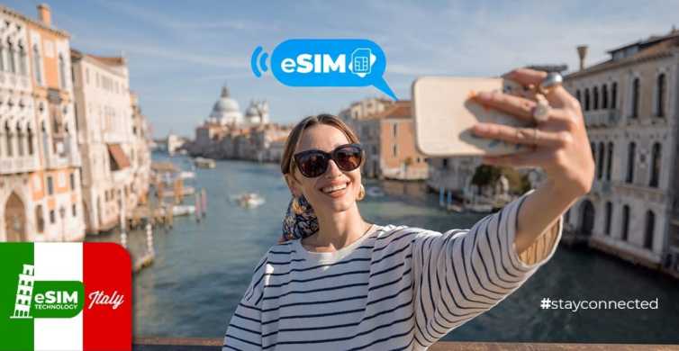 威尼斯和意大利：使用 eSIM 移动数据无限欧盟互联网