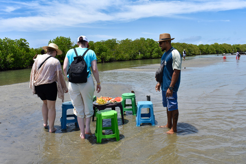 Negombo: Lagoon Boat Tour with hotel transfers & fruit snak