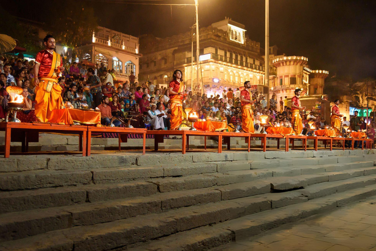 Varanasi Sunset Tour with Ganga Aarti & Free Boat Ride