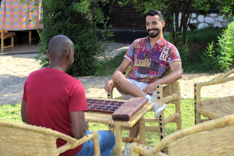 Learn Rwandan Table Game (IGISORO) with a LocalIGISORO Traditional Rwandan Board Game Experience