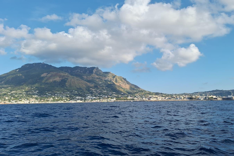 From Sorrento: Ischia Island Private Day Trip Gozzo Sorrentino 28FT