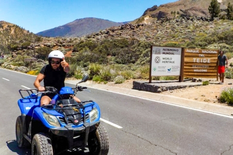 Tenerife: Quad Adventure Tour in Teide National Park Single Quad Tour with Hotel Pick Up